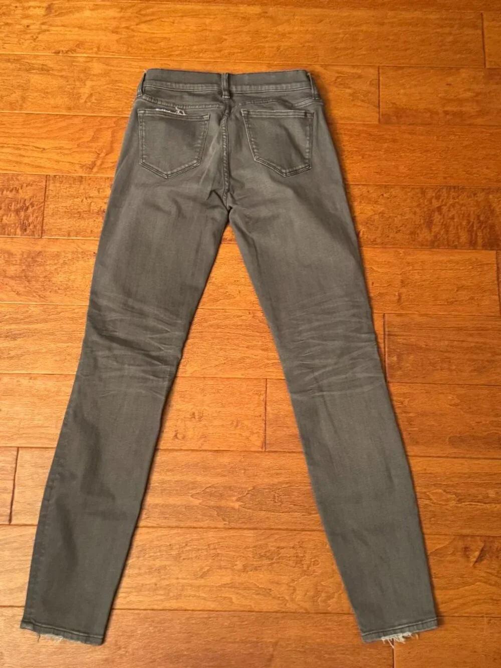 J Crew Tooth Pick Jeans - Grey